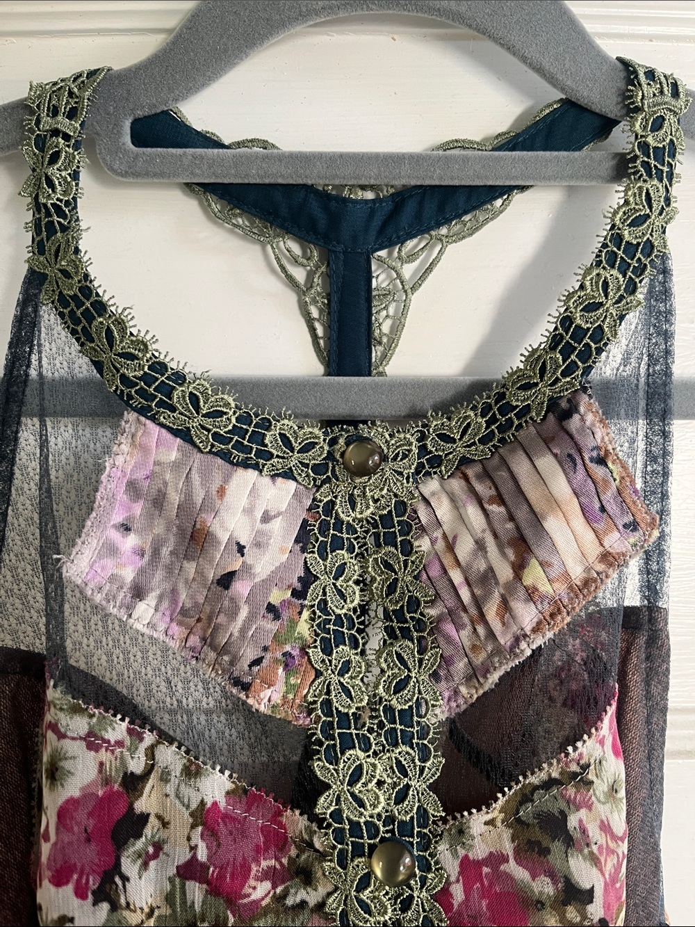 Anthropologie Byron Lars Wilderflora Patchwork Maxi Dress 6 - Picture 7 of 12